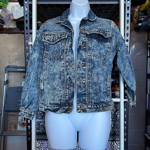 Vintage High Sierra Acid Wash Denim Jacket
